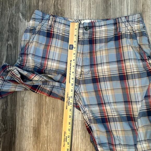 Aeropostale Men's Size 34 Casual Preppy Plaid Shorts Beige, Blue, Red, Khaki A87 - Picture 4 of 8
